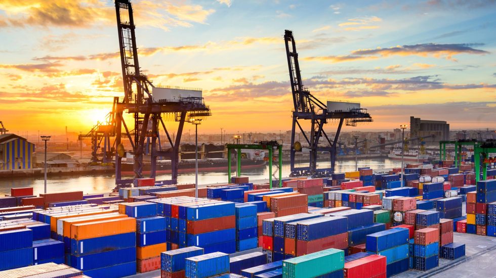 Shipping Containers at depot Shipping Containers at depot